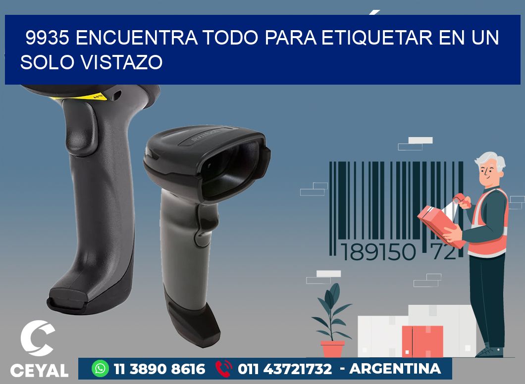 9935 ENCUENTRA TODO PARA ETIQUETAR EN UN SOLO VISTAZO
