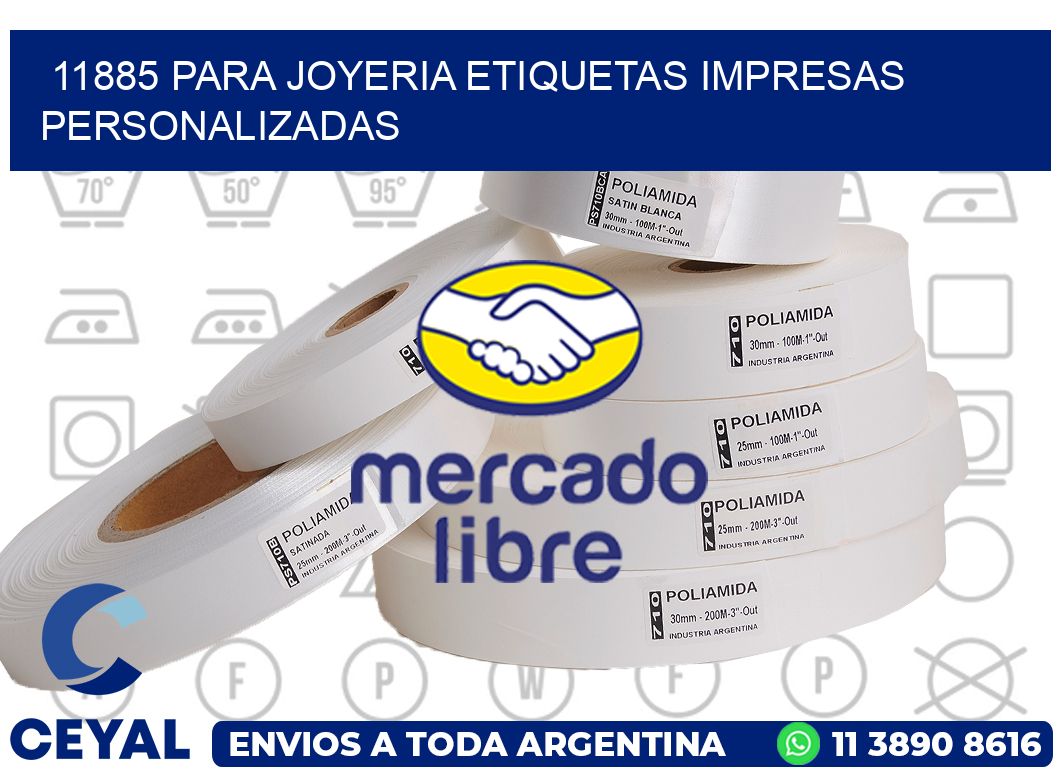 11885 PARA JOYERIA ETIQUETAS IMPRESAS PERSONALIZADAS