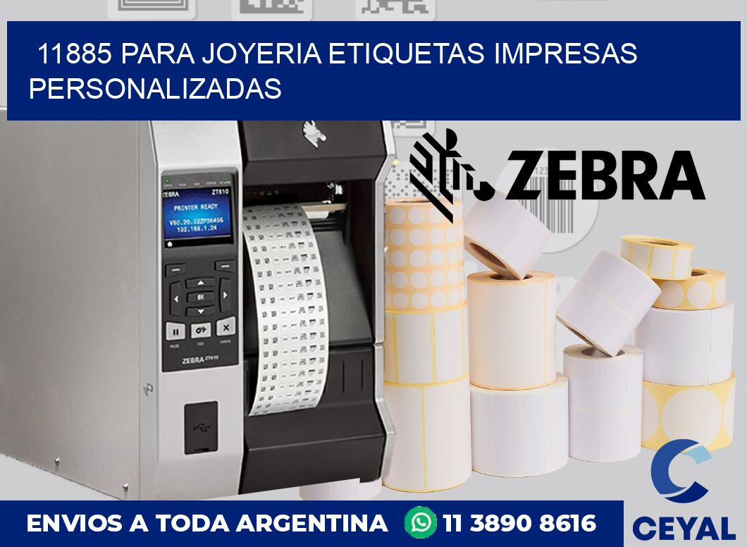 11885 PARA JOYERIA ETIQUETAS IMPRESAS PERSONALIZADAS