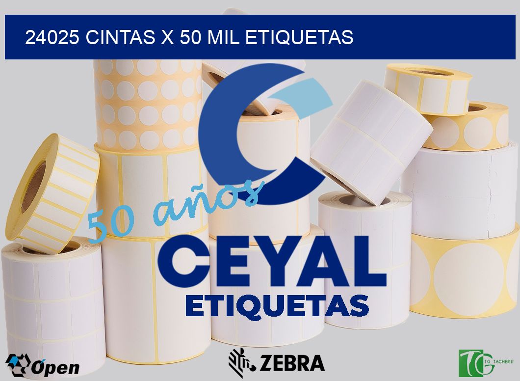 24025 cintas x 50 mil etiquetas