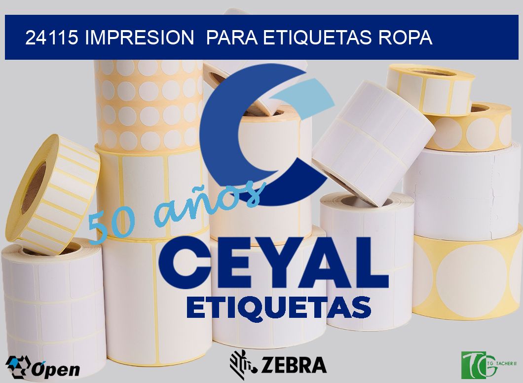24115 impresion  para etiquetas ropa