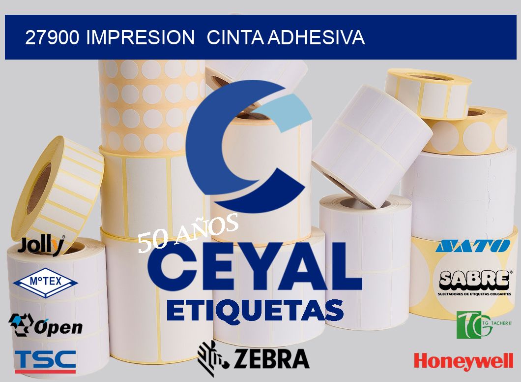 27900 impresion  cinta adhesiva