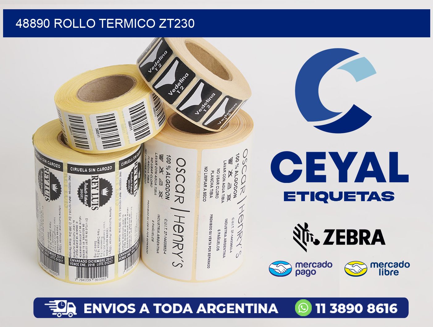 48890 ROLLO TERMICO ZT230