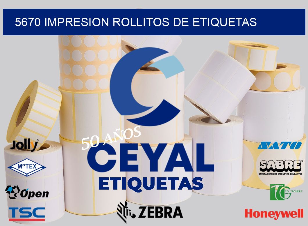 5670 impresion rollitos de etiquetas