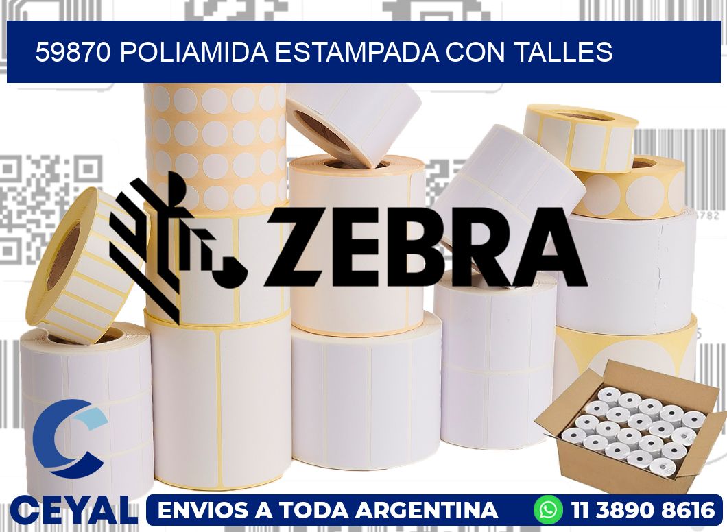 59870 POLIAMIDA ESTAMPADA CON TALLES
