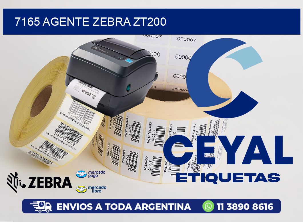 7165 AGENTE ZEBRA ZT200