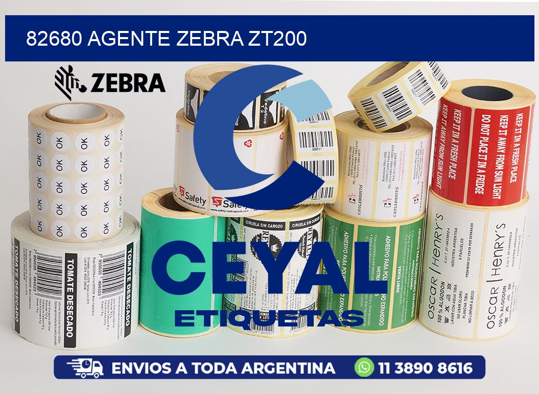82680 AGENTE ZEBRA ZT200