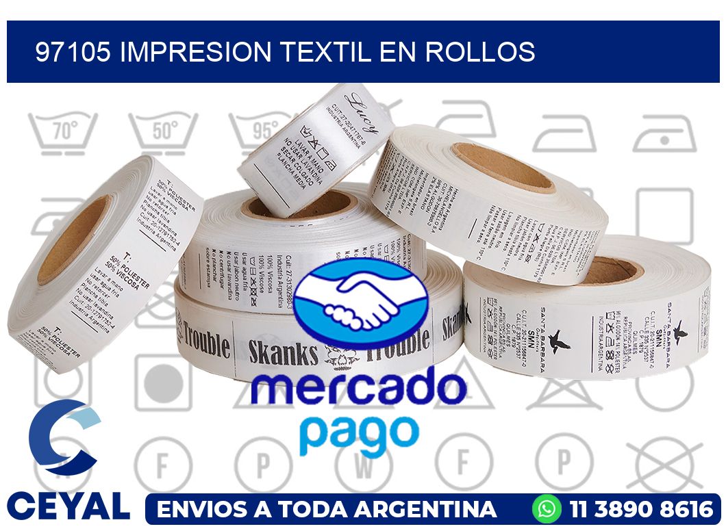 97105 IMPRESION TEXTIL EN ROLLOS