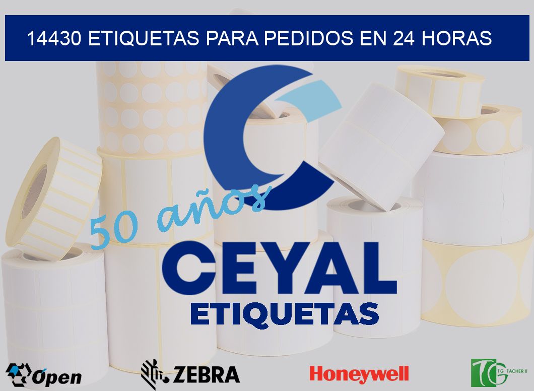 14430 ETIQUETAS PARA PEDIDOS EN 24 HORAS