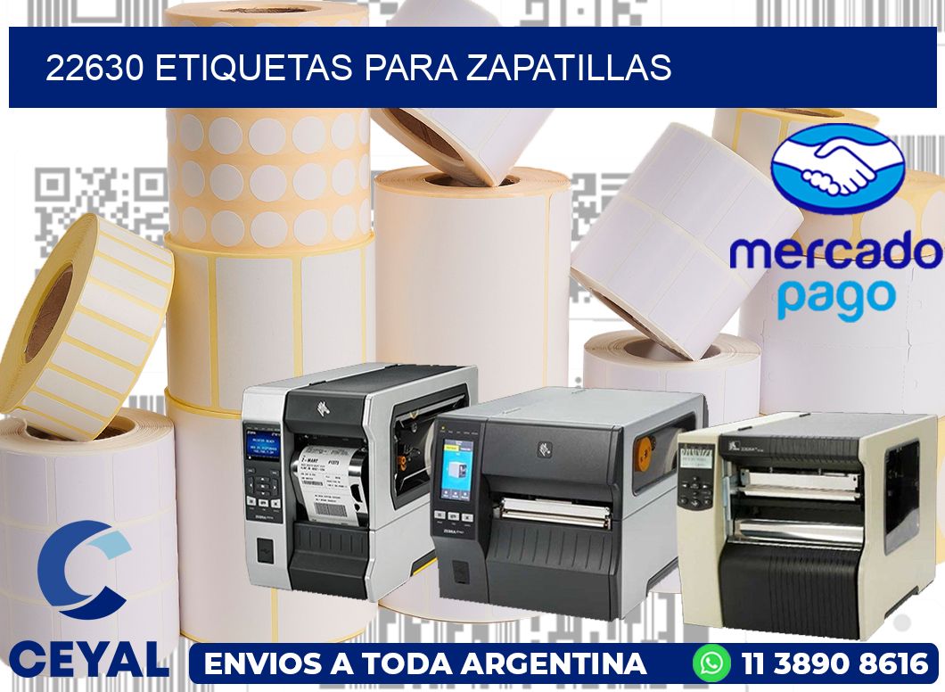 22630 ETIQUETAS PARA ZAPATILLAS