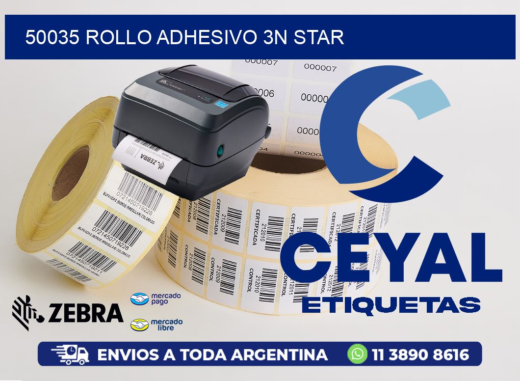 50035 ROLLO ADHESIVO 3N STAR