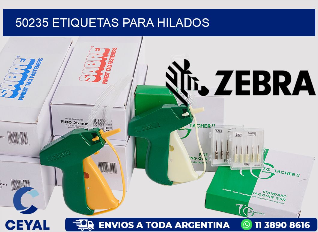 50235 ETIQUETAS PARA HILADOS