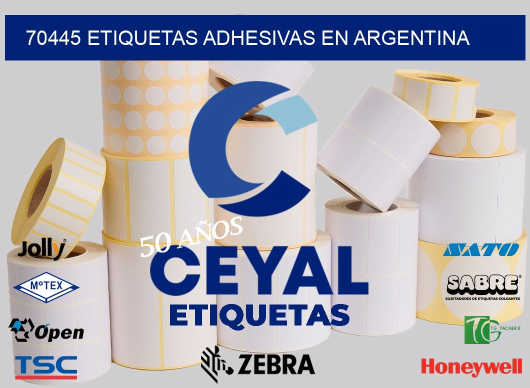 70445 ETIQUETAS ADHESIVAS EN ARGENTINA