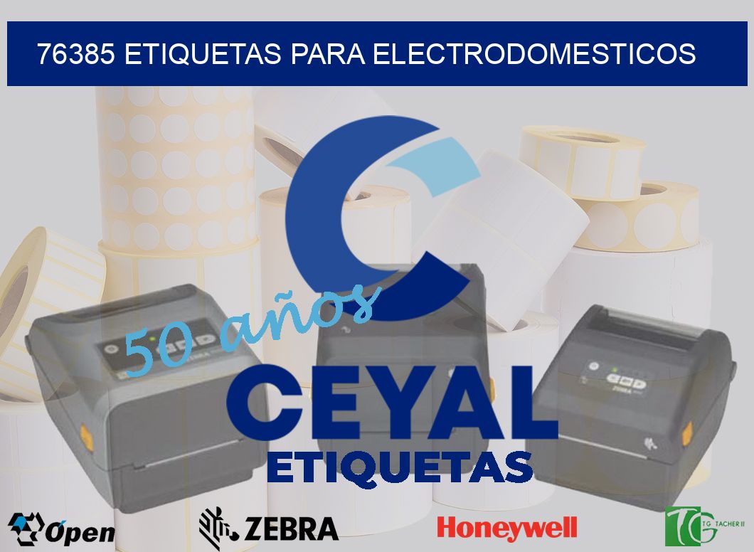 76385 etiquetas para electrodomesticos