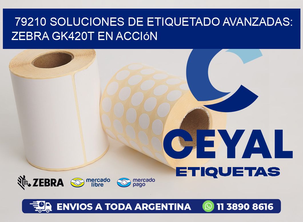 79210 Soluciones de Etiquetado Avanzadas: Zebra GK420T en Acción