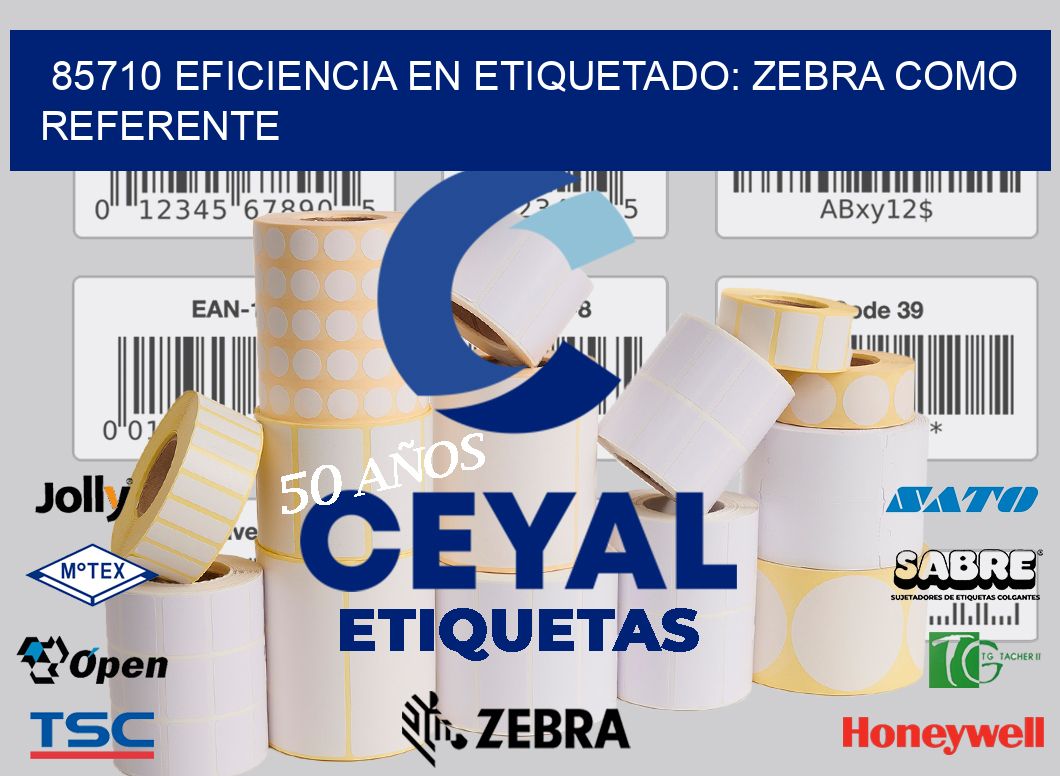85710 Eficiencia en Etiquetado: Zebra como Referente