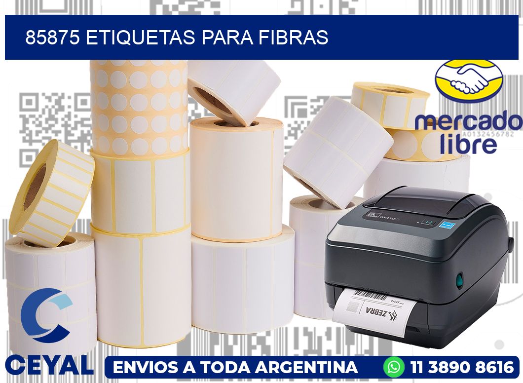85875 ETIQUETAS PARA FIBRAS