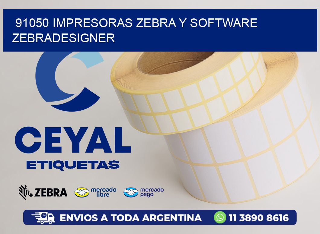 91050 Impresoras Zebra y Software zebradesigner