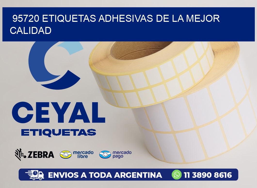 95720 ETIQUETAS ADHESIVAS DE LA MEJOR CALIDAD