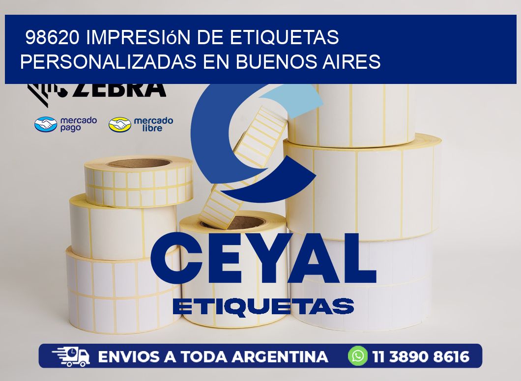 98620 Impresión de Etiquetas Personalizadas en Buenos Aires