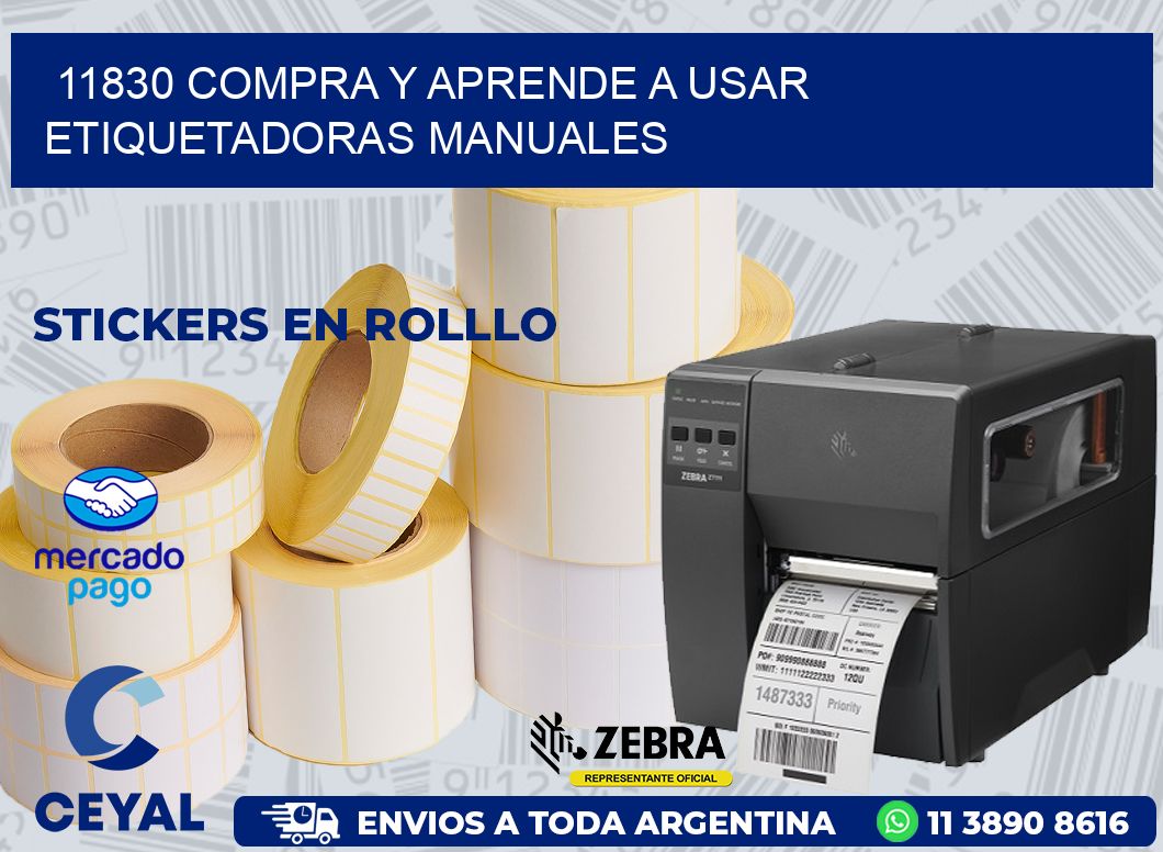 11830 COMPRA Y APRENDE A USAR ETIQUETADORAS MANUALES