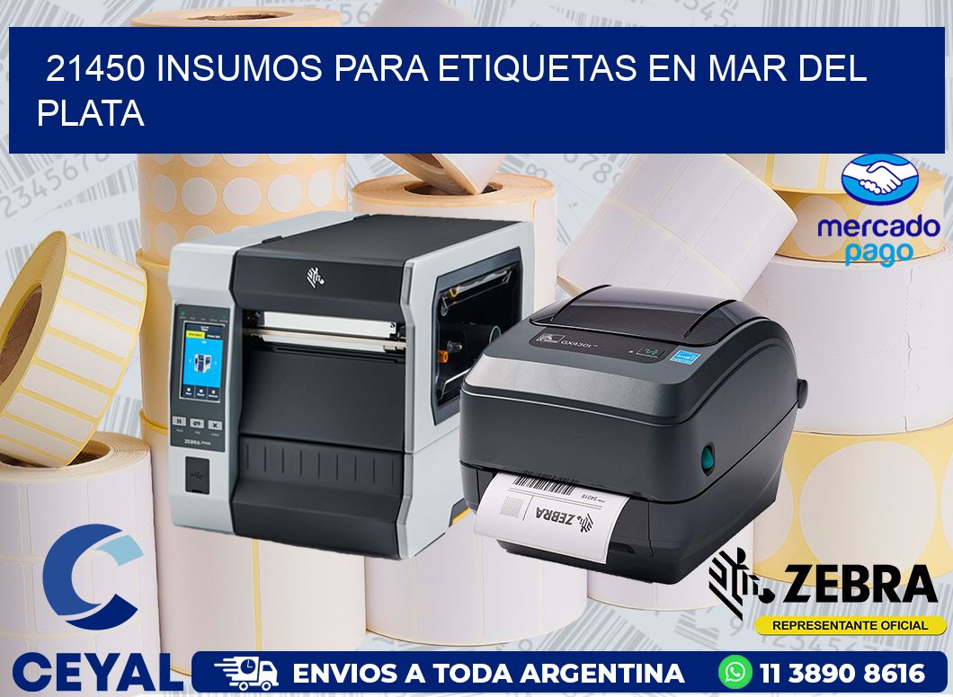 21450 INSUMOS PARA ETIQUETAS EN MAR DEL PLATA