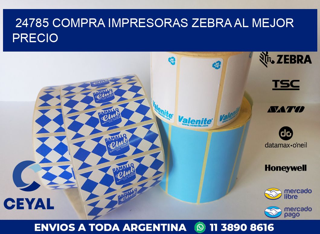 24785 COMPRA IMPRESORAS ZEBRA AL MEJOR PRECIO