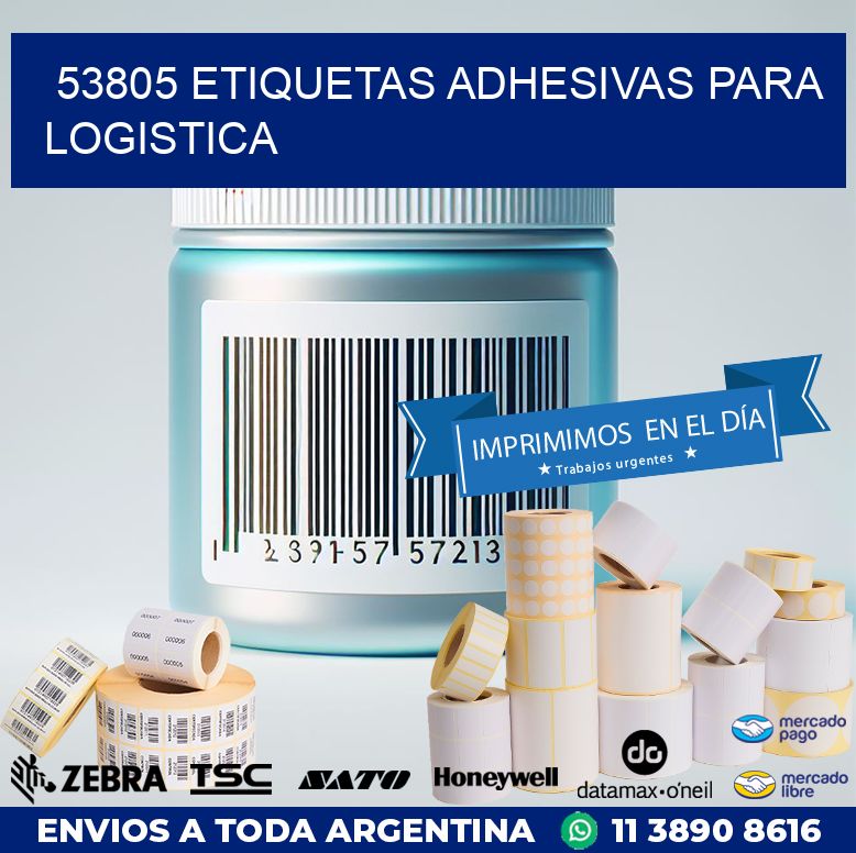 53805 ETIQUETAS ADHESIVAS PARA LOGISTICA