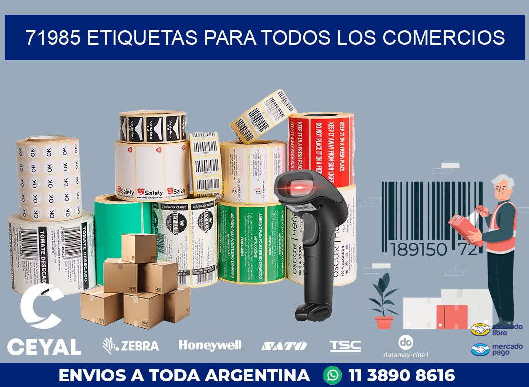 71985 ETIQUETAS PARA TODOS LOS COMERCIOS