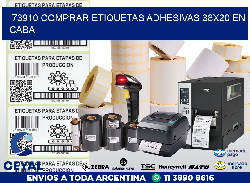73910 COMPRAR ETIQUETAS ADHESIVAS 38X20 EN CABA