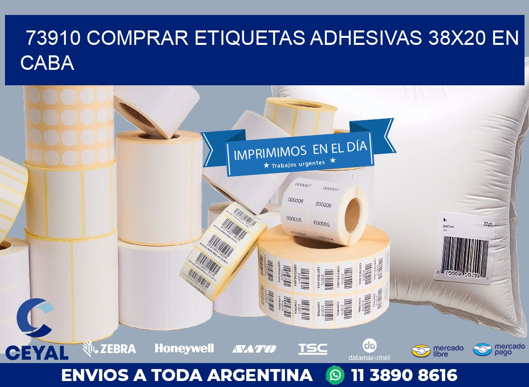 73910 COMPRAR ETIQUETAS ADHESIVAS 38X20 EN CABA