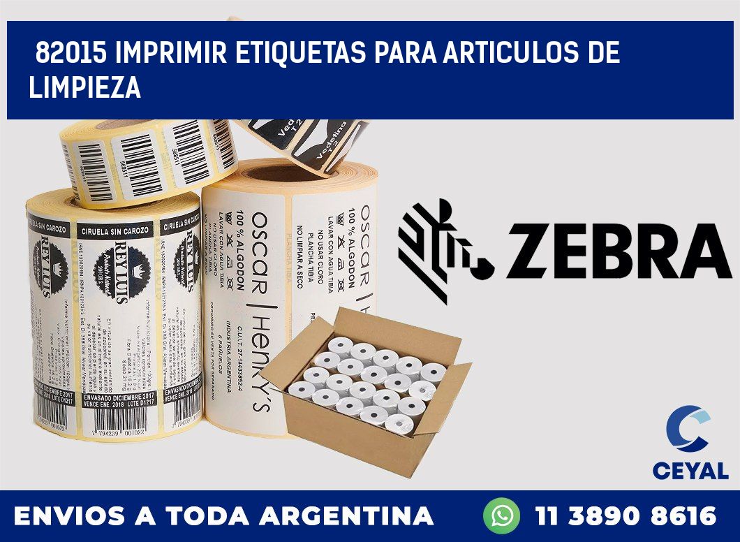 82015 IMPRIMIR ETIQUETAS PARA ARTICULOS DE LIMPIEZA