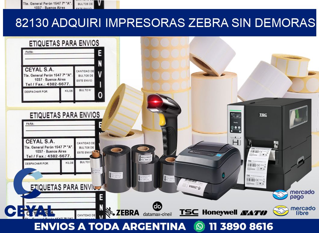 82130 ADQUIRI IMPRESORAS ZEBRA SIN DEMORAS