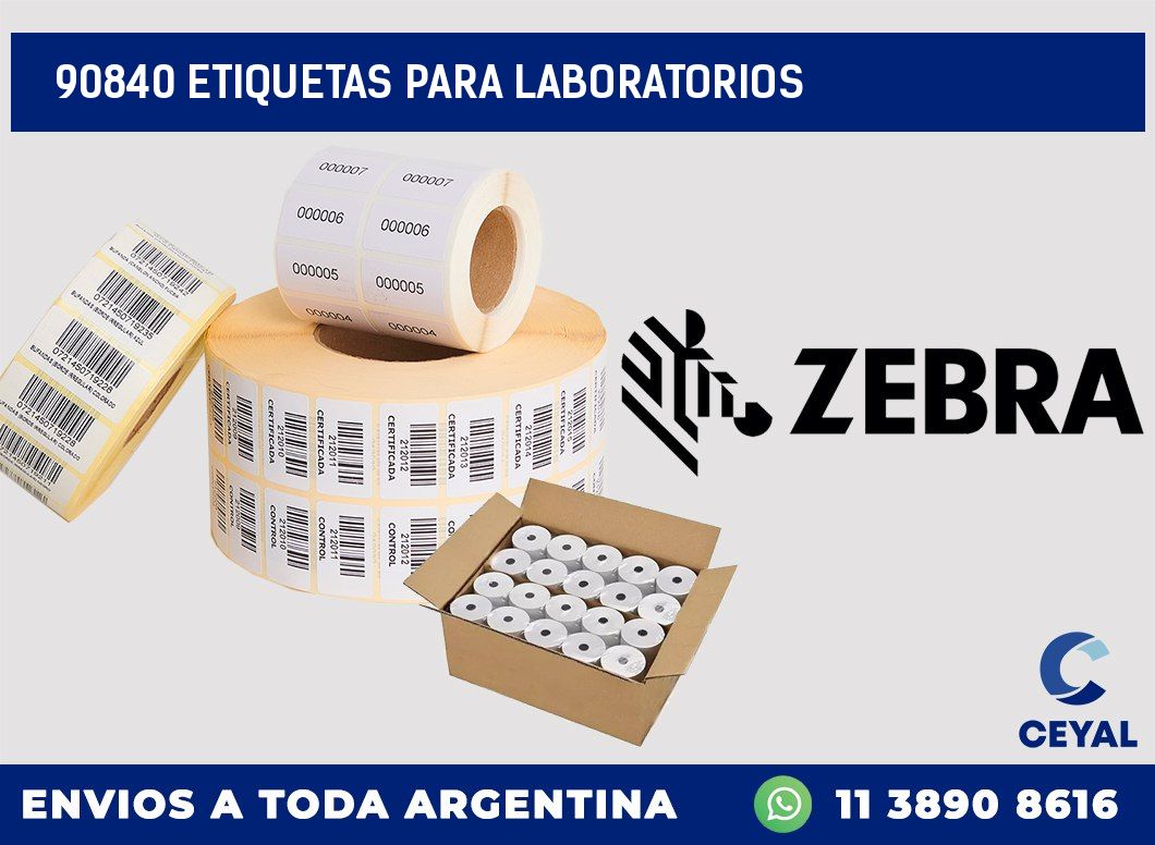 90840 ETIQUETAS PARA LABORATORIOS