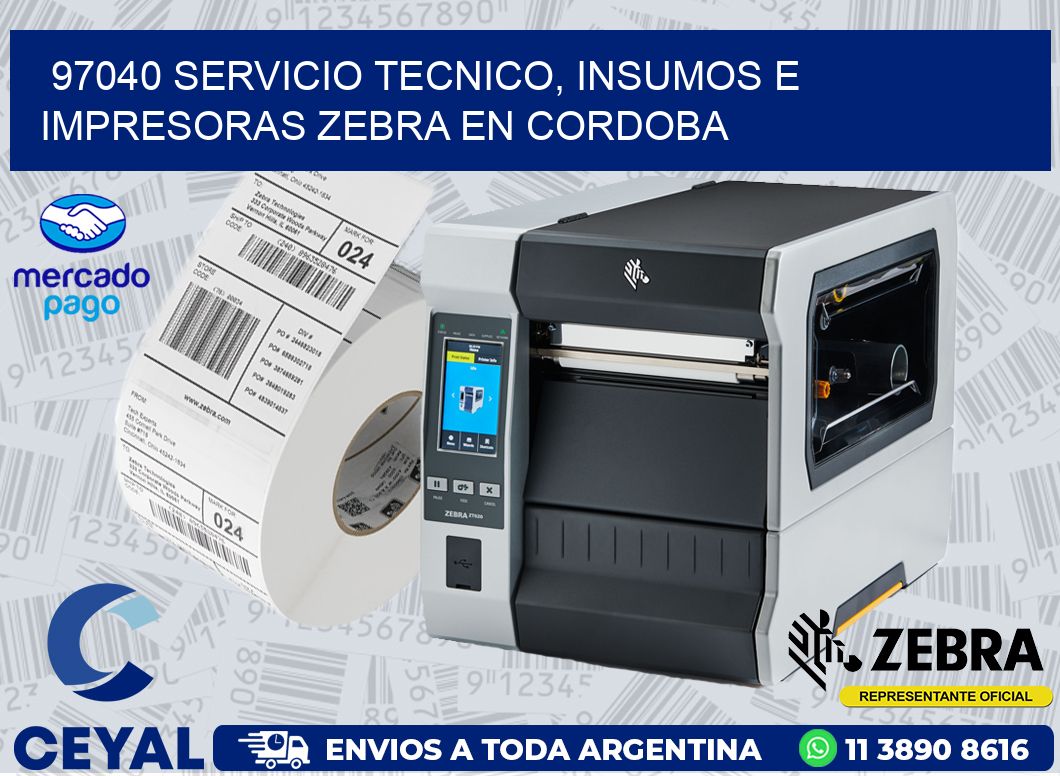 97040 SERVICIO TECNICO, INSUMOS E IMPRESORAS ZEBRA EN CORDOBA