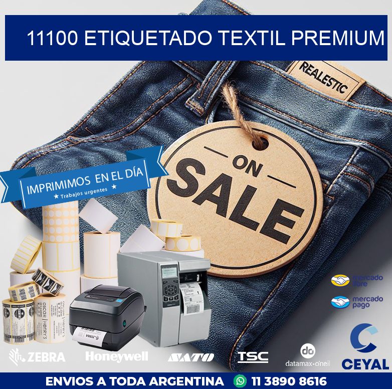11100 ETIQUETADO TEXTIL PREMIUM