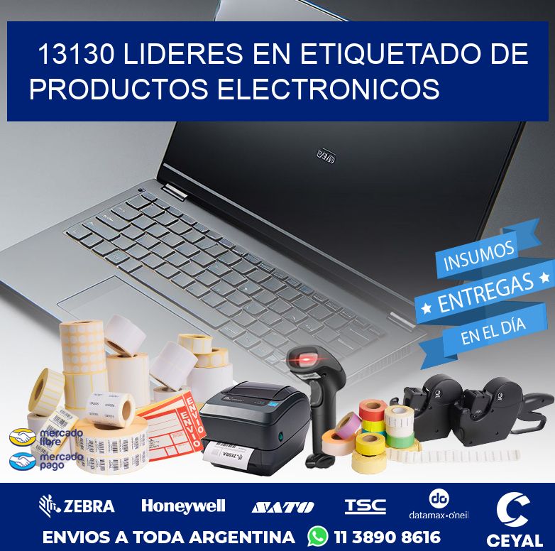 13130 LIDERES EN ETIQUETADO DE PRODUCTOS ELECTRONICOS