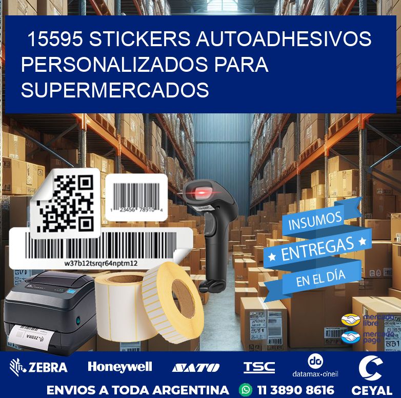 15595 STICKERS AUTOADHESIVOS PERSONALIZADOS PARA SUPERMERCADOS