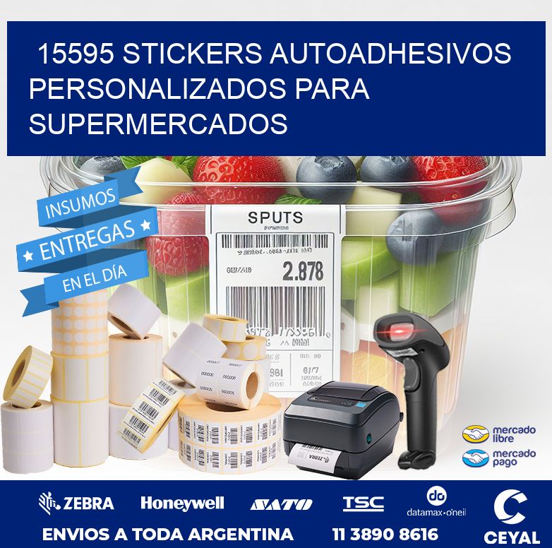 15595 STICKERS AUTOADHESIVOS PERSONALIZADOS PARA SUPERMERCADOS