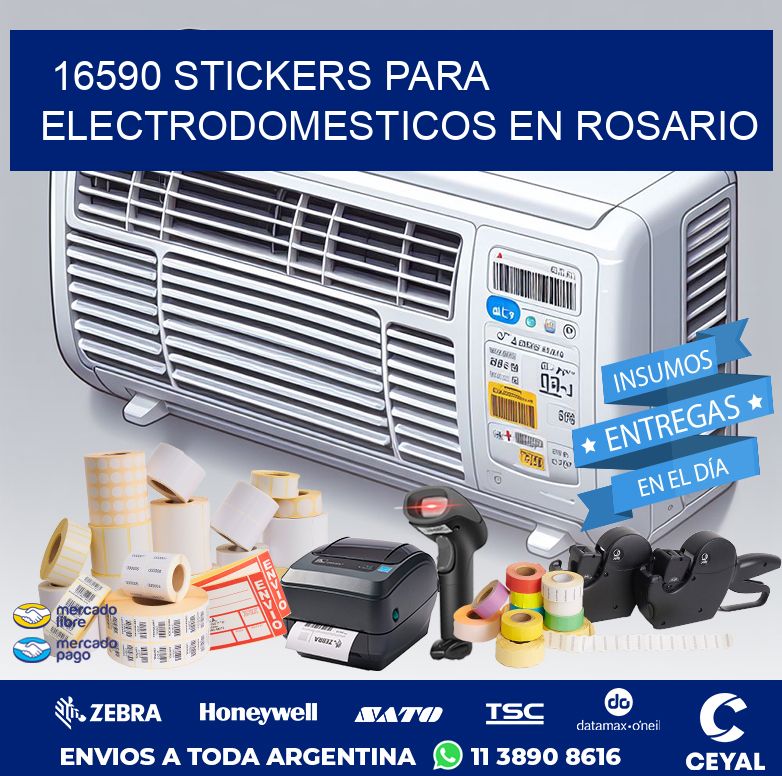 16590 STICKERS PARA ELECTRODOMESTICOS EN ROSARIO