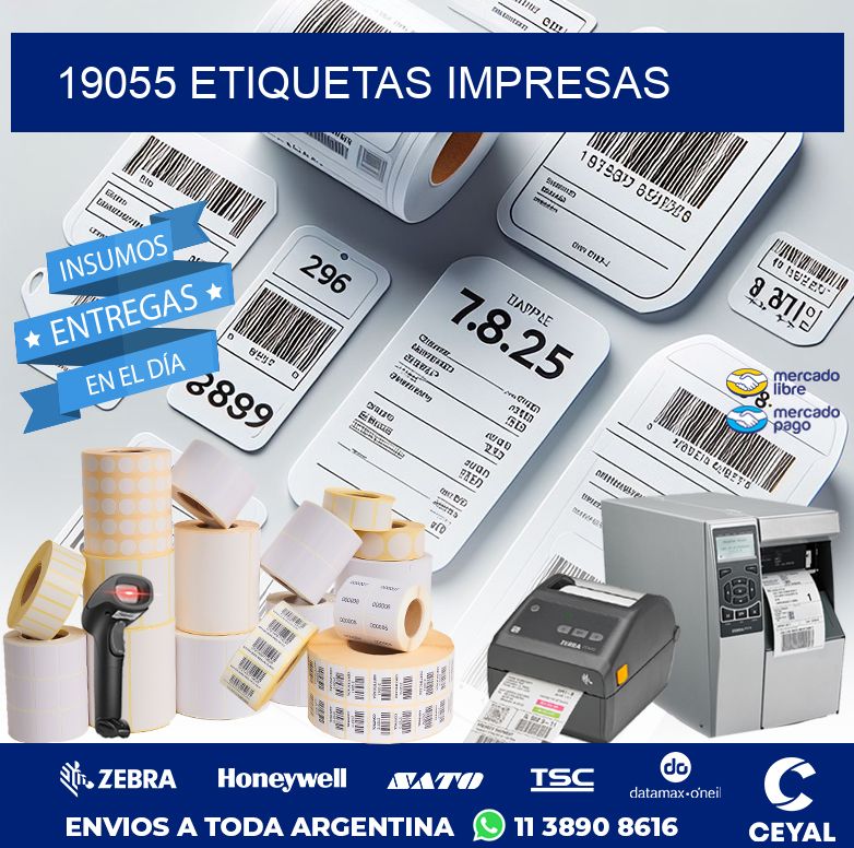19055 ETIQUETAS IMPRESAS