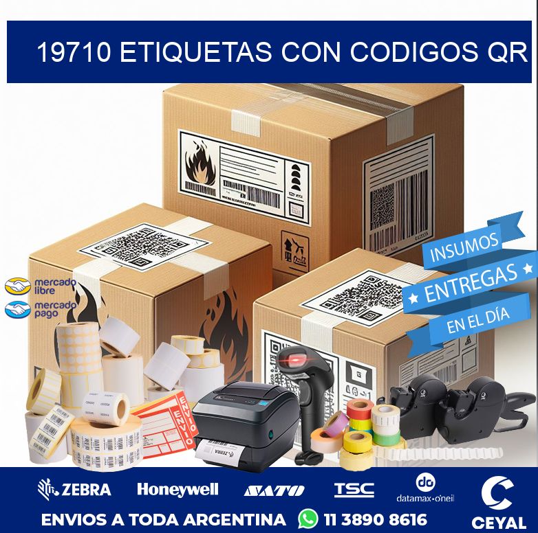 19710 ETIQUETAS CON CODIGOS QR