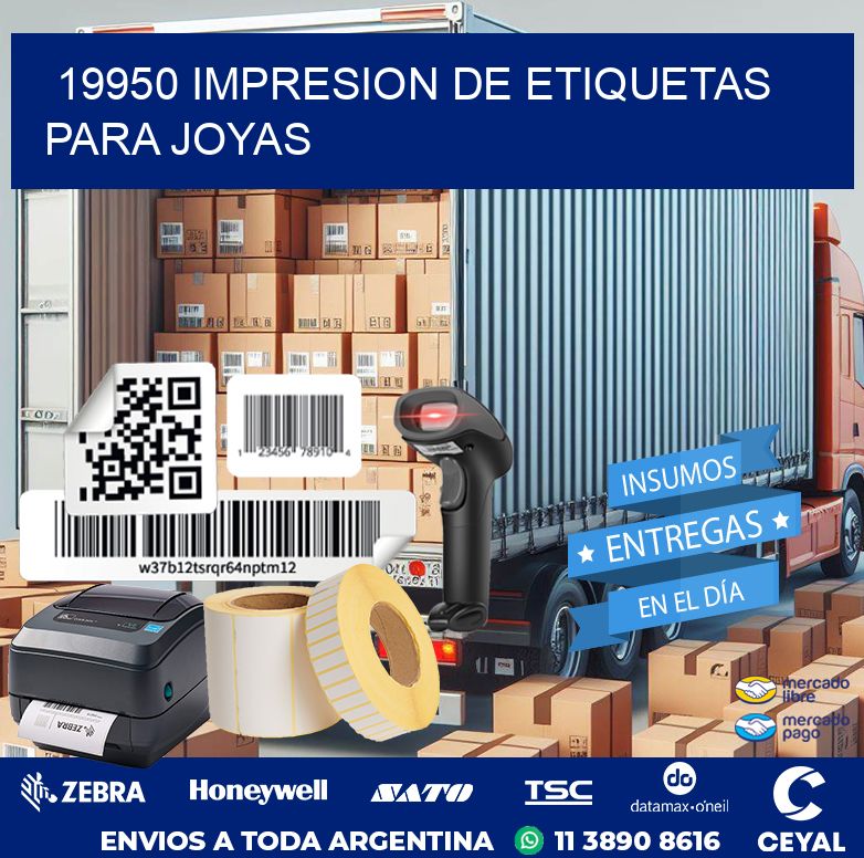 19950 IMPRESION DE ETIQUETAS PARA JOYAS