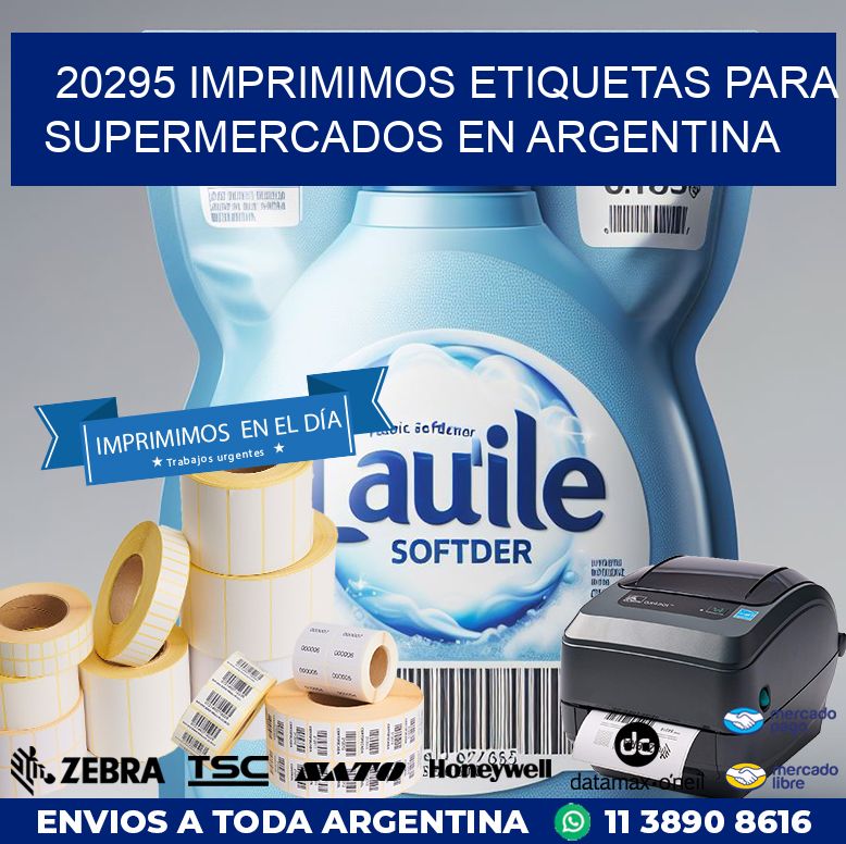 20295 IMPRIMIMOS ETIQUETAS PARA SUPERMERCADOS EN ARGENTINA