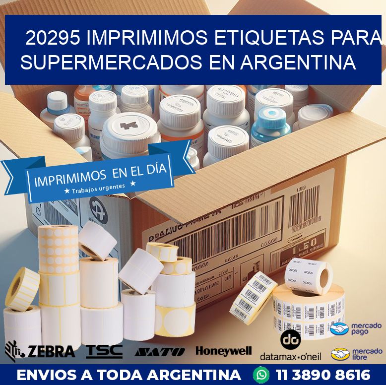 20295 IMPRIMIMOS ETIQUETAS PARA SUPERMERCADOS EN ARGENTINA