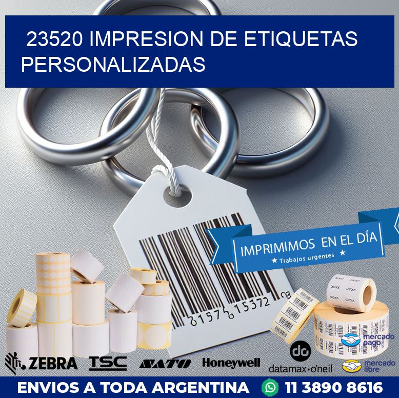 23520 IMPRESION DE ETIQUETAS PERSONALIZADAS