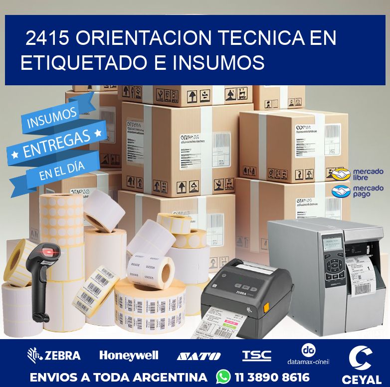 2415 ORIENTACION TECNICA EN ETIQUETADO E INSUMOS