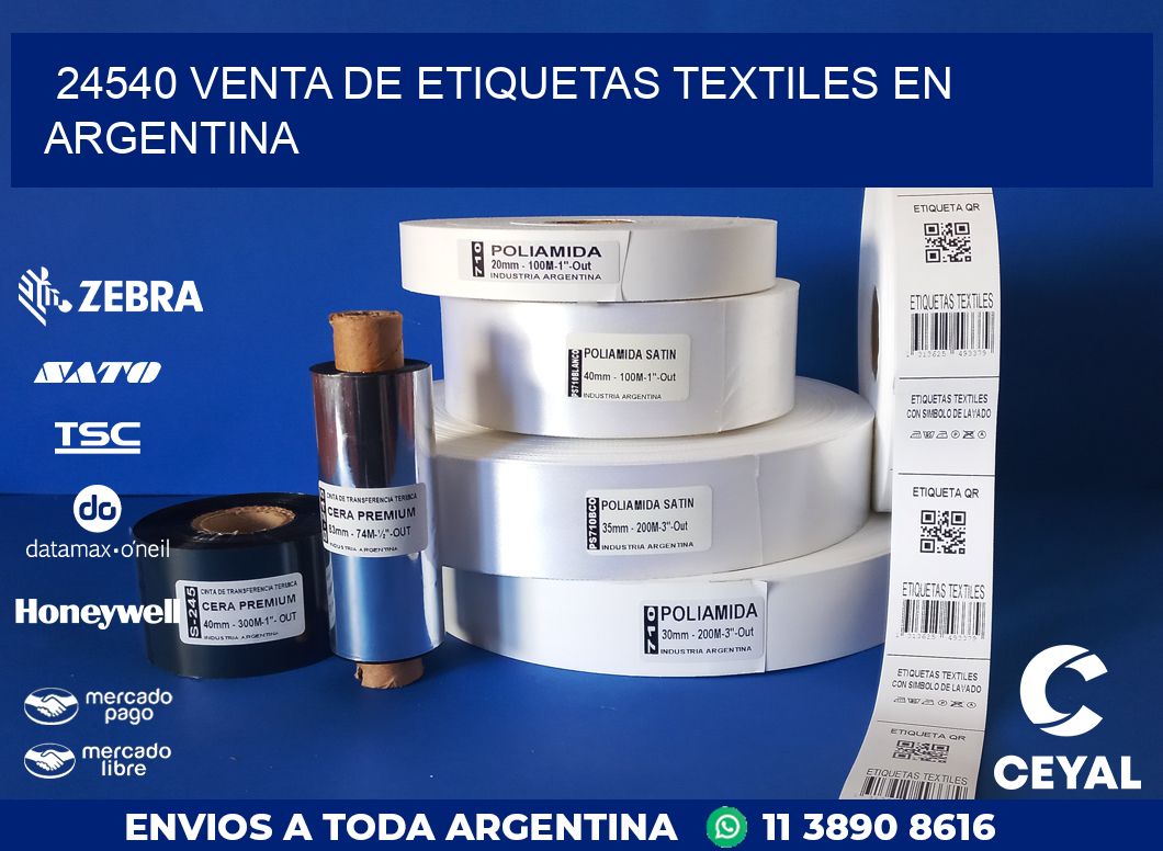 24540 VENTA DE ETIQUETAS TEXTILES EN ARGENTINA