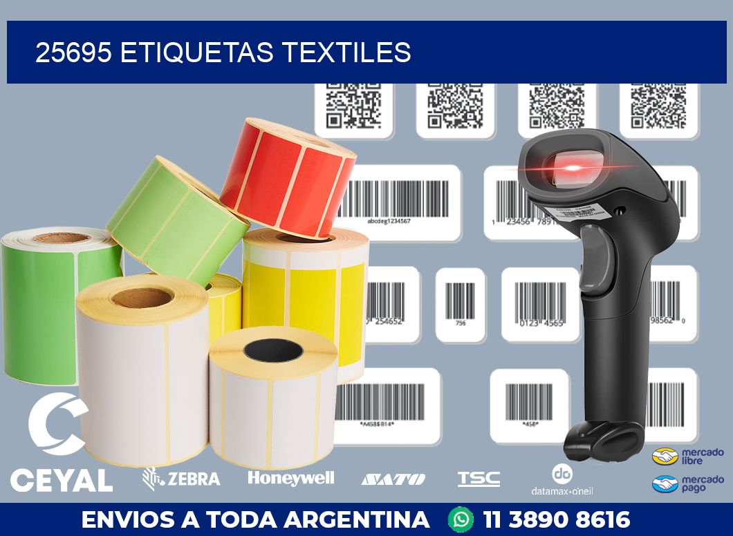 25695 ETIQUETAS TEXTILES
