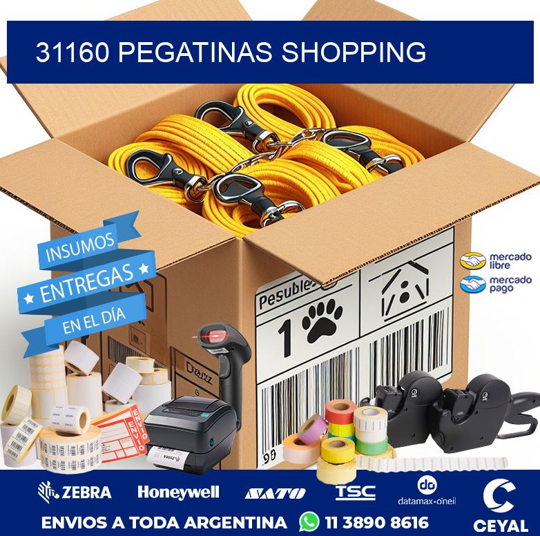 31160 PEGATINAS SHOPPING